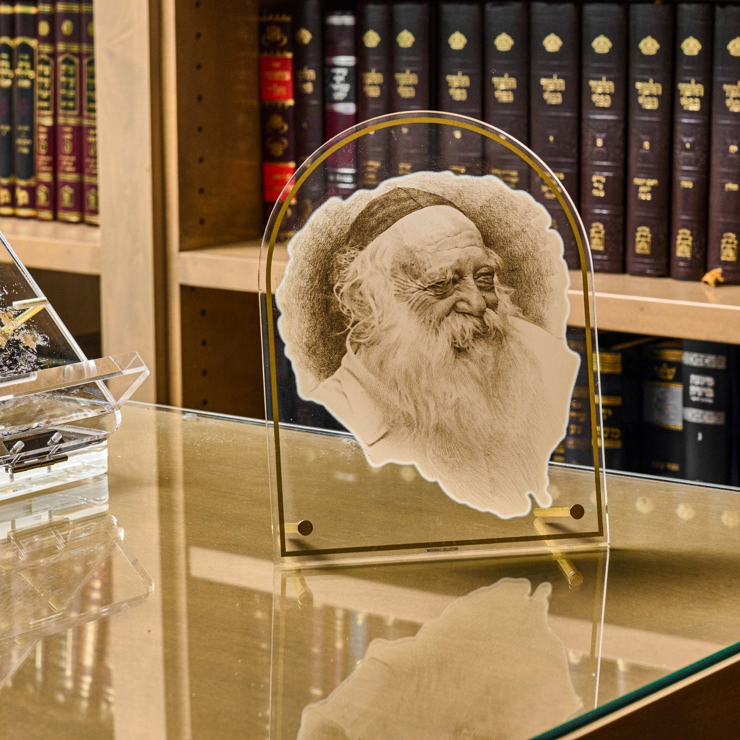 Rav Chaim Kanievsky Tabletop Gadol Sketch | Judaica Square Lakewood