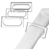 Rectangle Napkin Rings — lucite | Judaica Square Lakewood