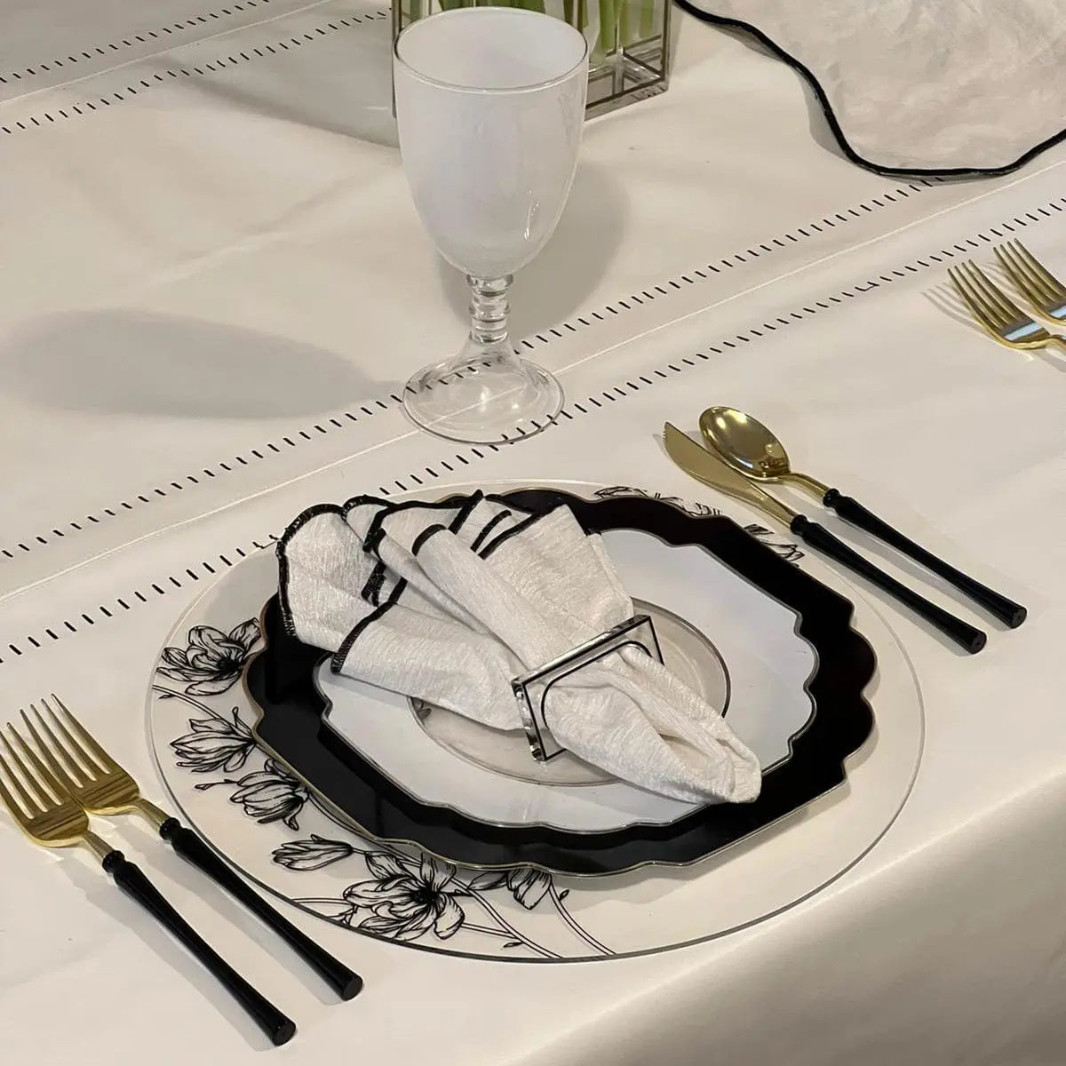 Rectangle Napkin Rings | Judaica Square Lakewood