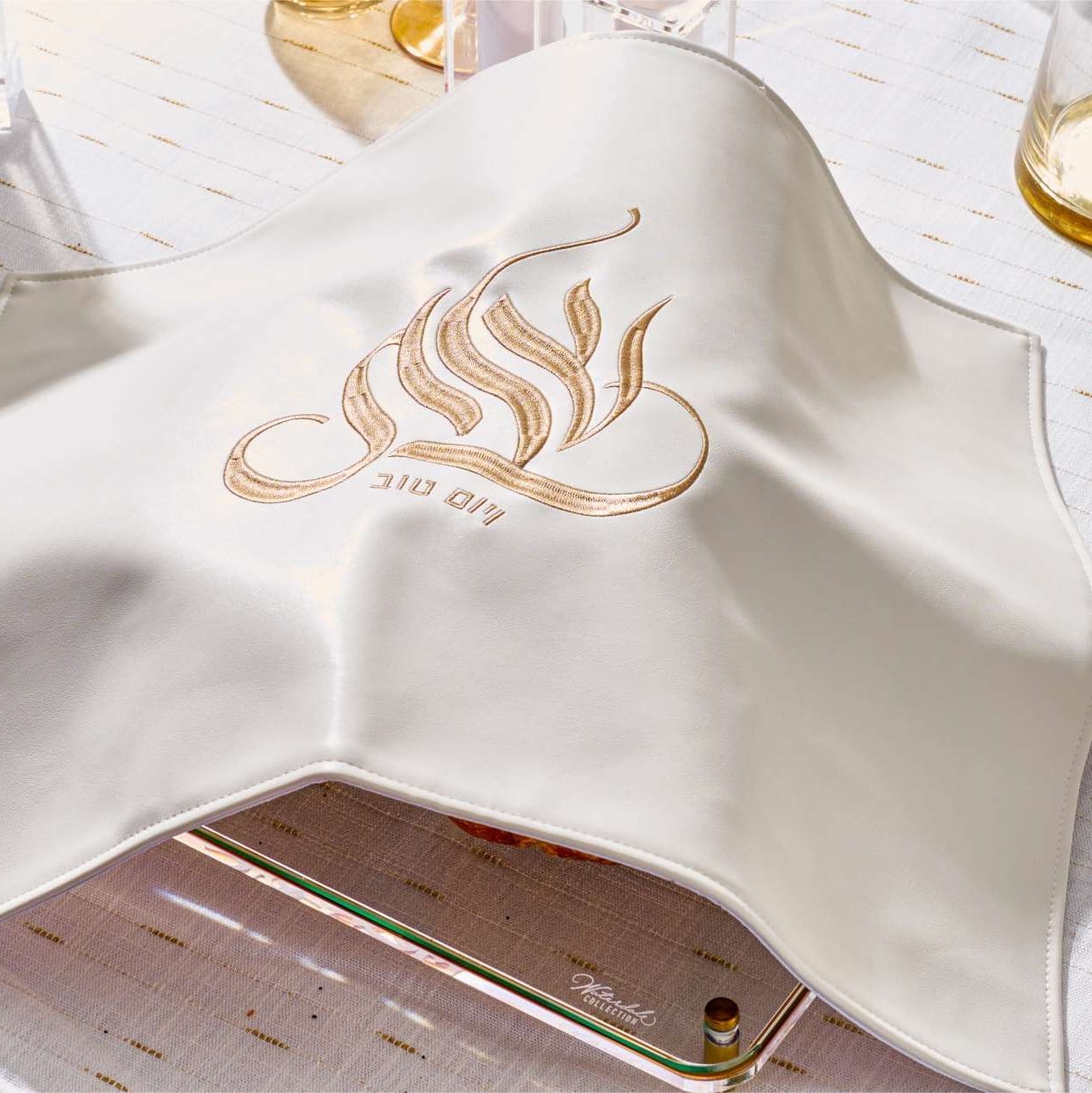 Regal Challah Cover — detail view | Judaica Square Lakewood