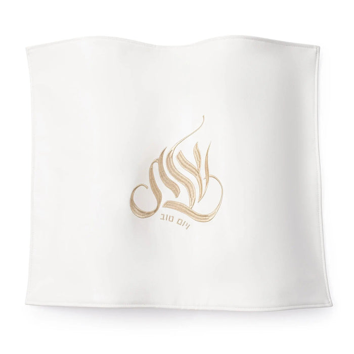 Regal Challah Cover — leather | Judaica Square Lakewood