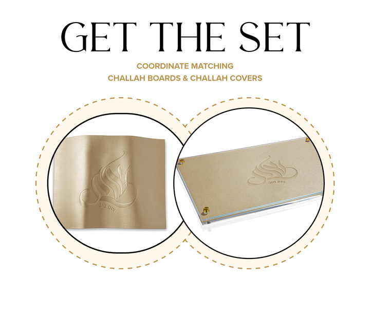 Regal Challah Board & Cover Set — Challah Board