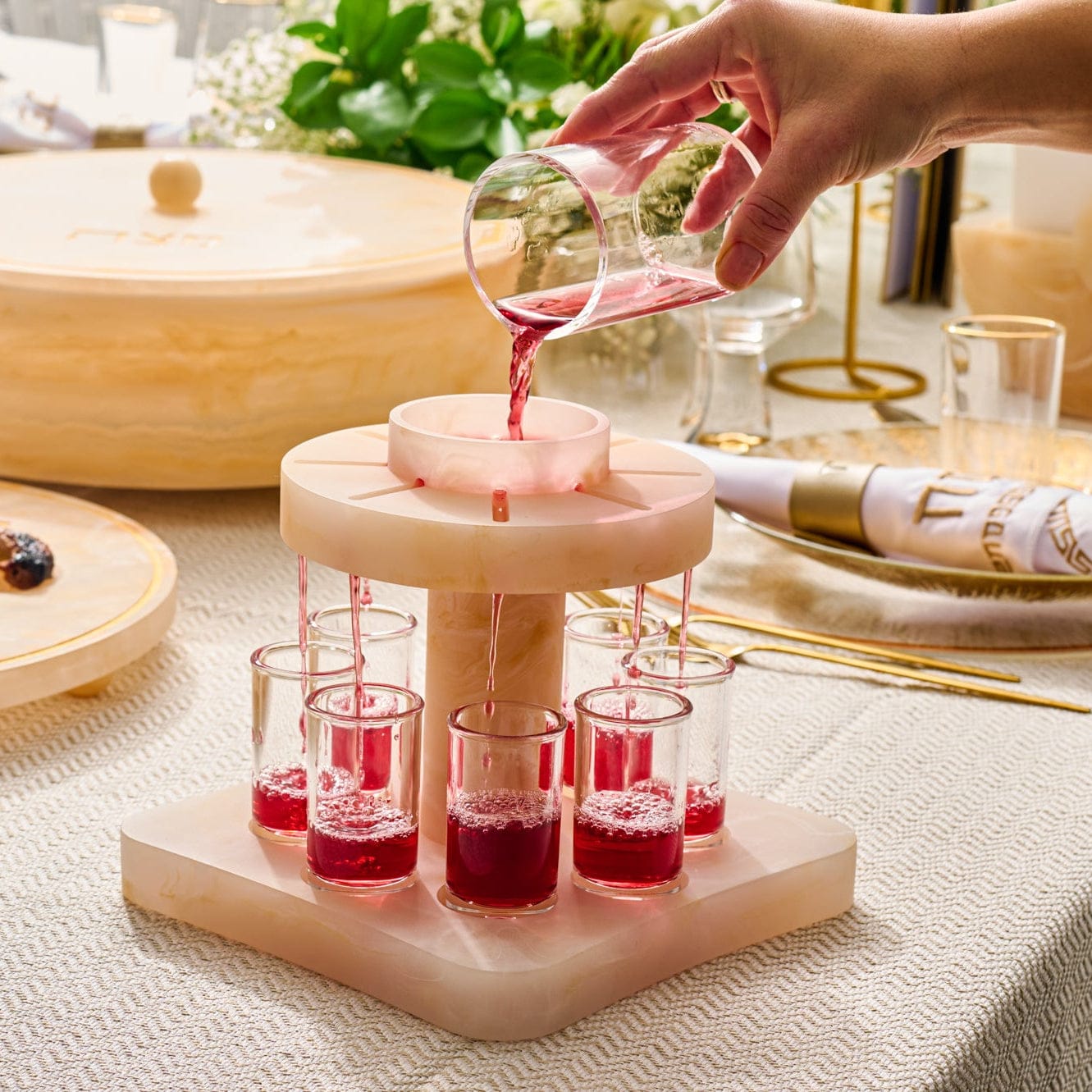 Resin Kiddush Fountain | Judaica Square Lakewood