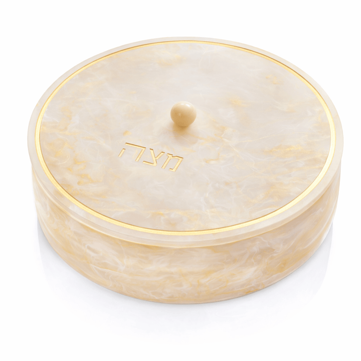 Resin Matzah Box — Pesach (Waterdale Collection)