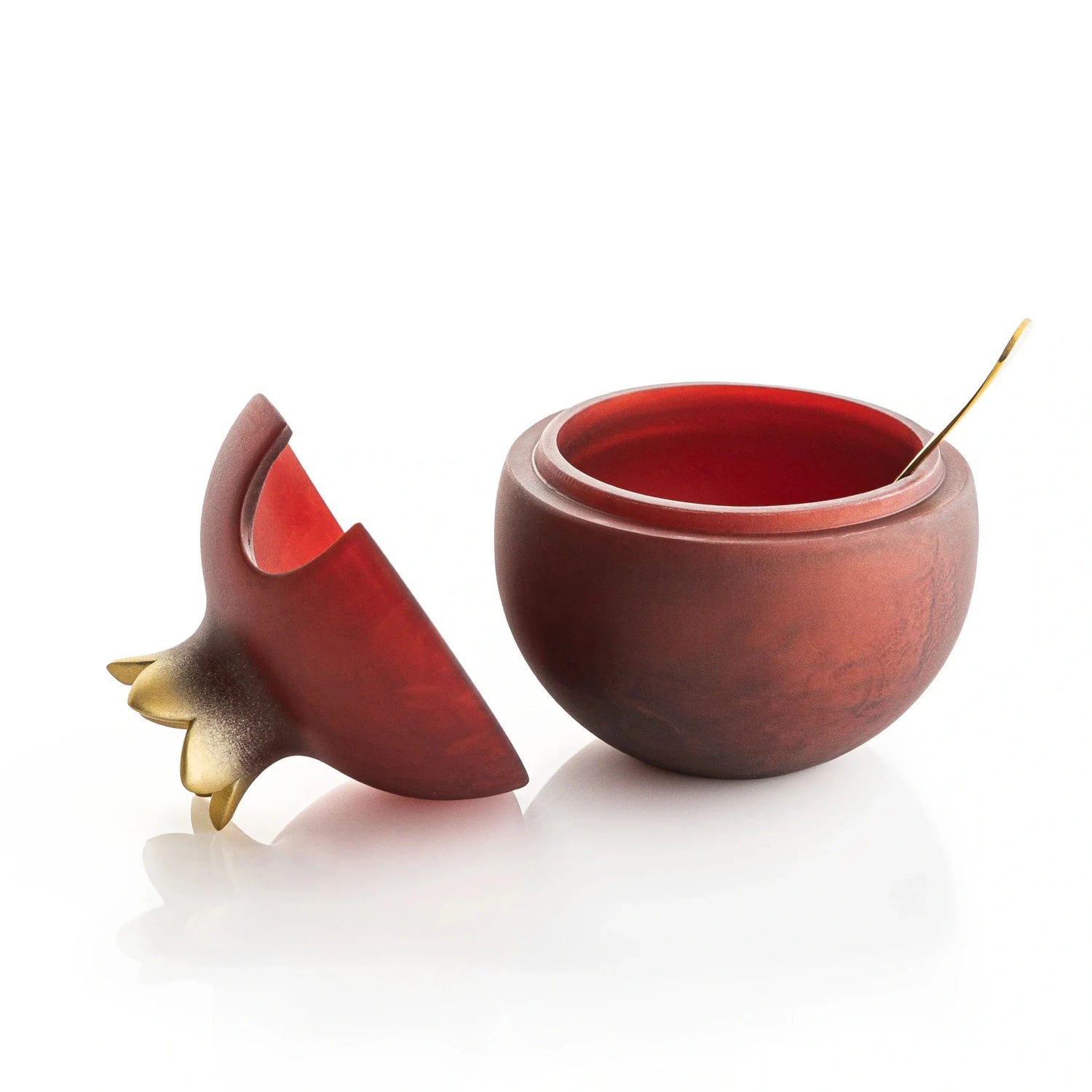 Resin Pomegranate Honey Dish — Resin Honey Dish | Judaica Square Lakewood
