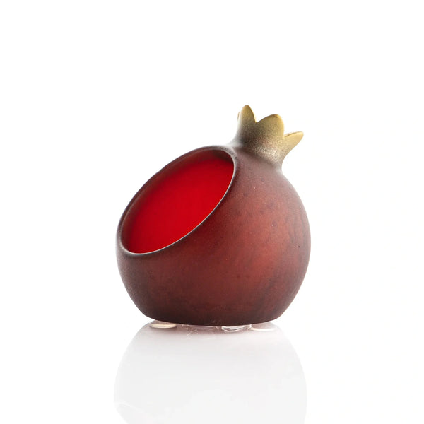 Resin Pomegranate Honey Dish Set — Honey Dish