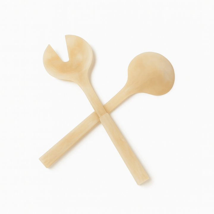 Resin Salad Servers — Judaica