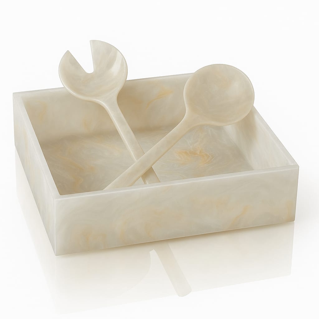 Resin Salad Servers | Judaica Square Lakewood