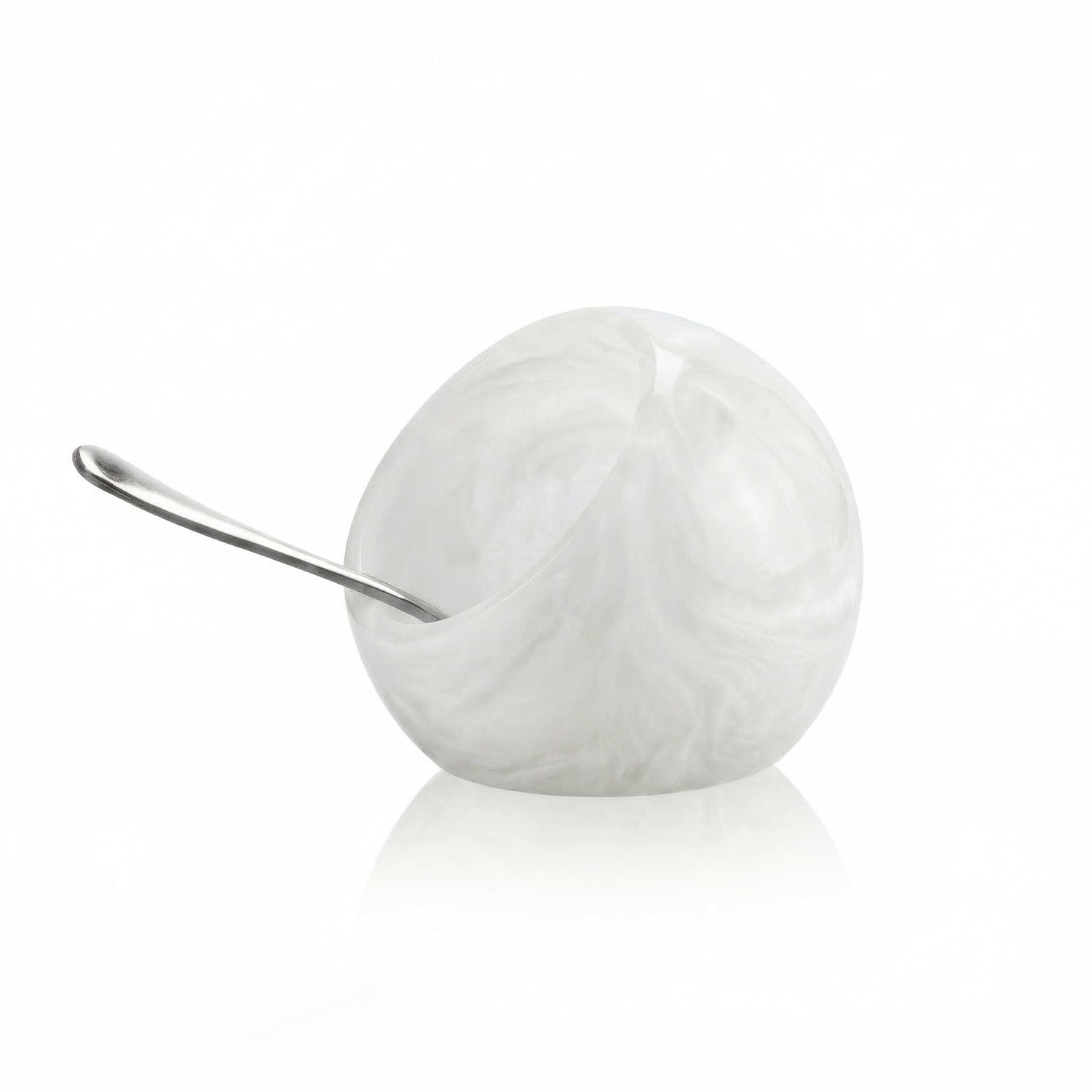 Resin Salt Cellar — styled in-room | Judaica Square Lakewood