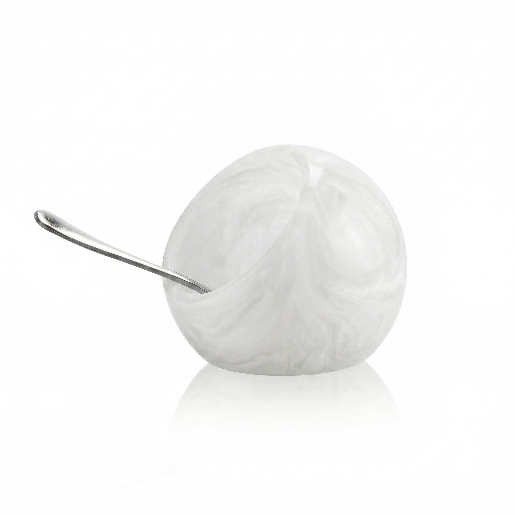 Resin Salt Cellar — styled in-room | Judaica Square Lakewood