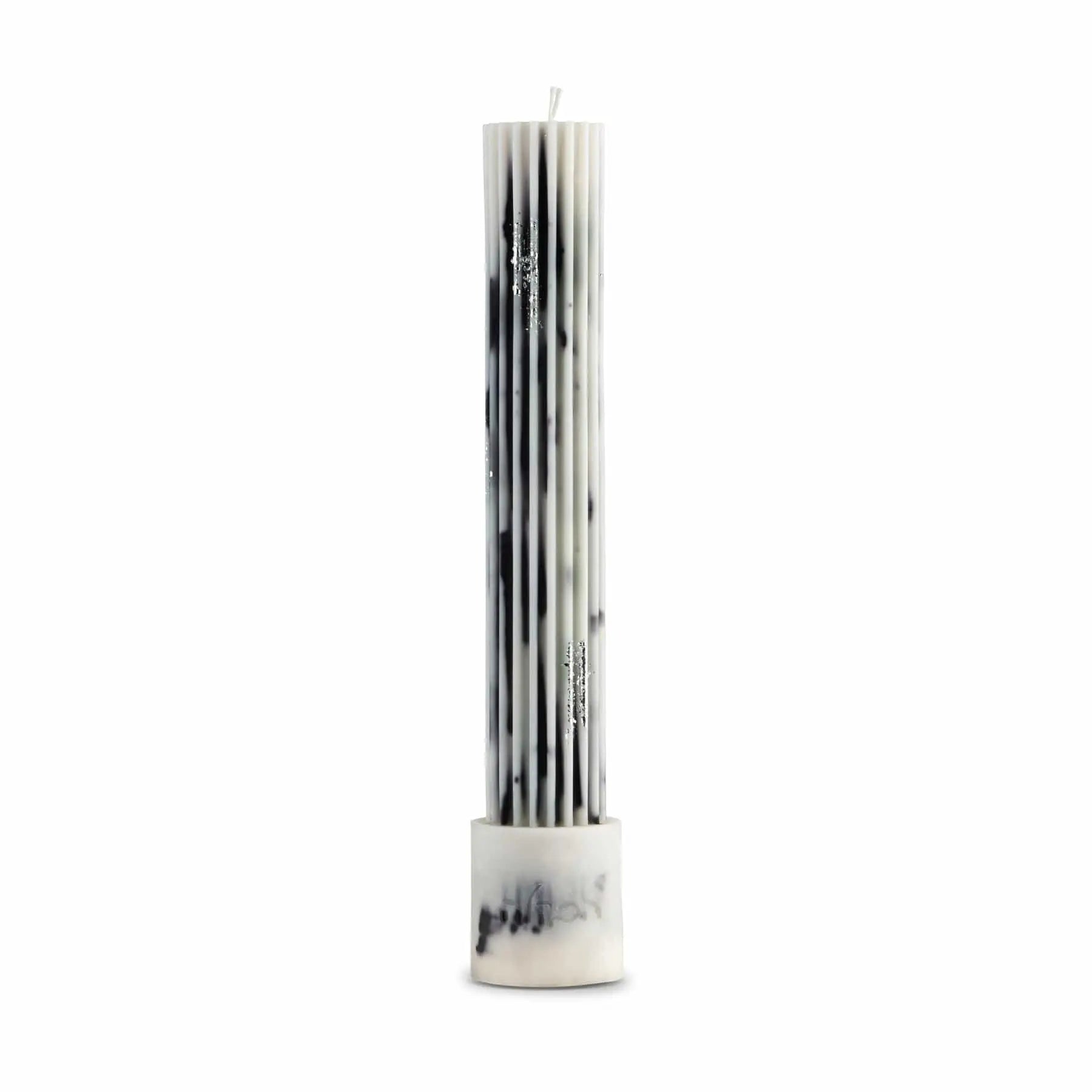 Ribbed Havdalah Candle | Judaica Square Lakewood