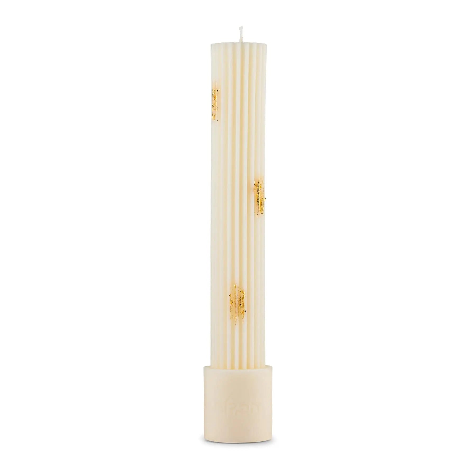 Ribbed Havdalah Candle | Judaica Square Lakewood