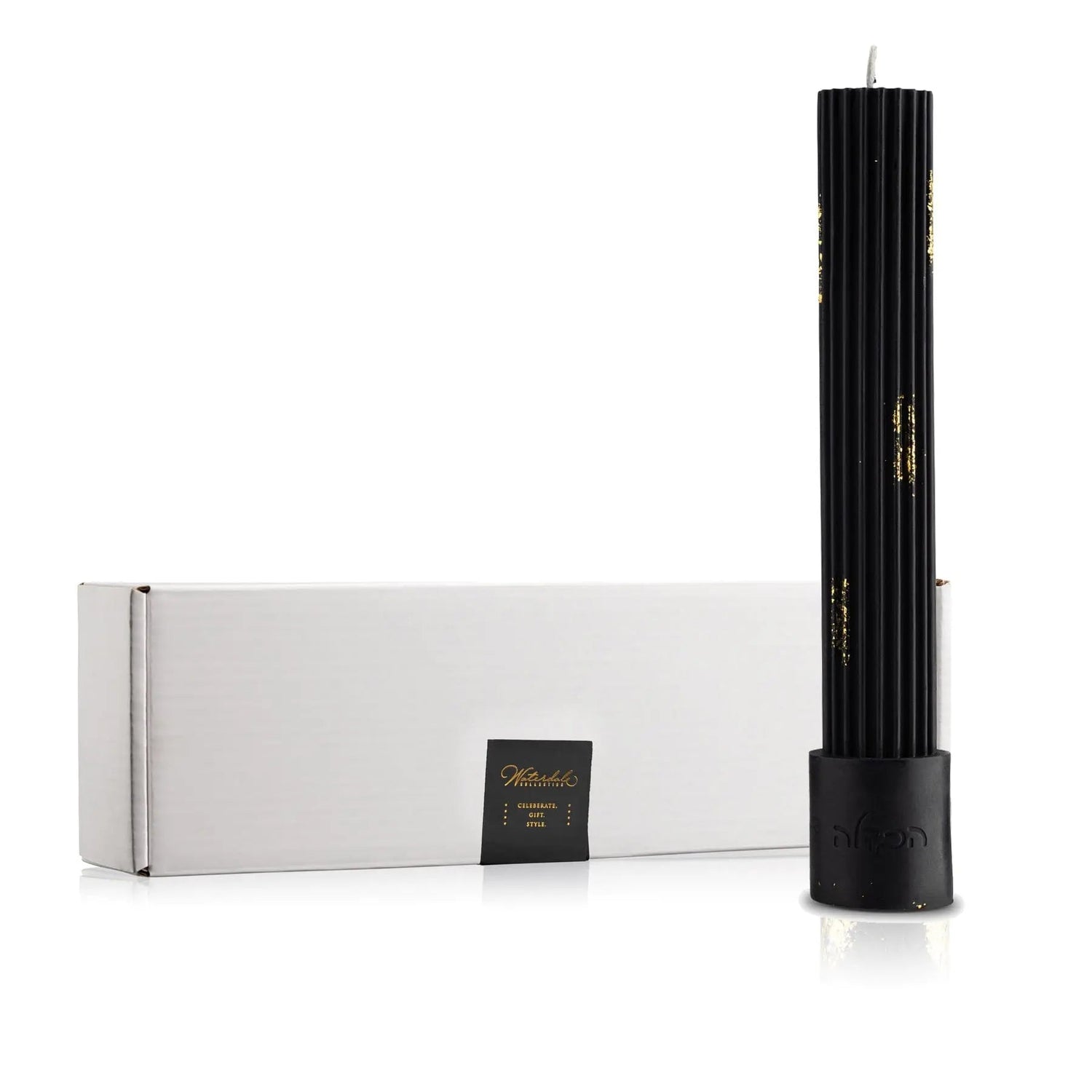 Ribbed Havdalah Candle | Judaica Square Lakewood