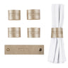 Rosh Hashana Leather Napkin Wraps — Napkin Rings | Judaica Square Lakewood