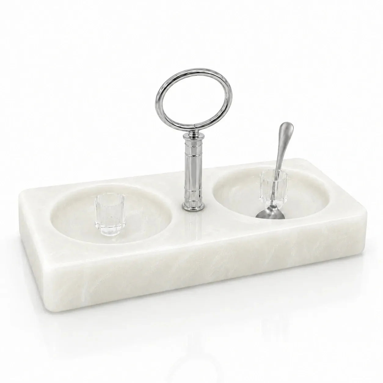 Rosh Hashana Resin Honey Salt Dish — Resin Honey Dish | Judaica Square Lakewood