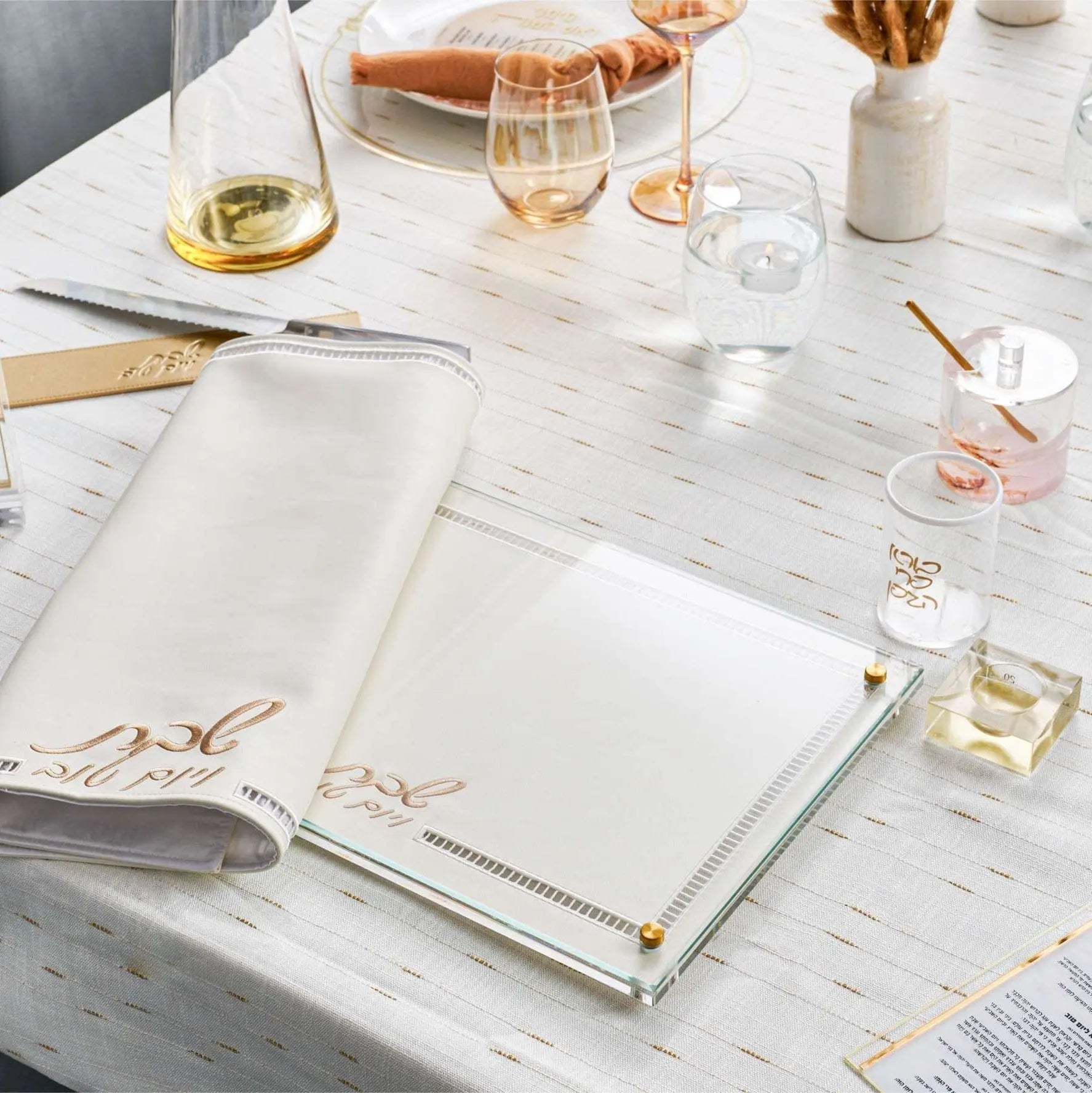 Rosh Hashanah 2024 Rustic Tablescape | Judaica Square Lakewood