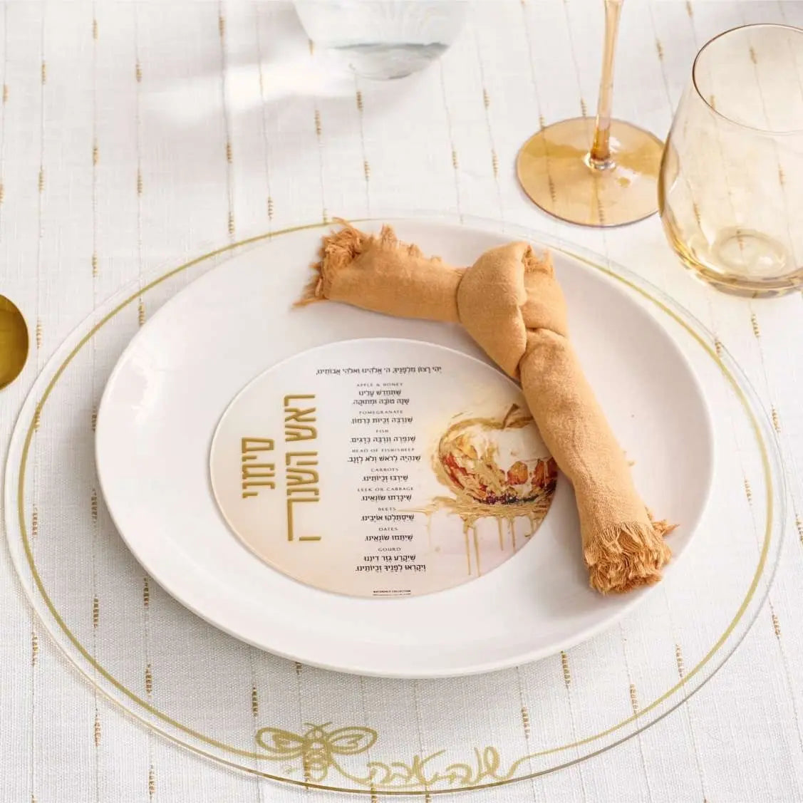 Rosh Hashanah 2024 Rustic Tablescape | Judaica Square Lakewood