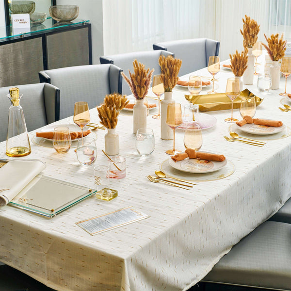 Rosh Hashanah 2024 Rustic Tablescape — hero shot | Judaica Square Lakewood