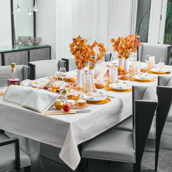Rosh Hashanah 2025 Classic 2.0 Tablescape | Judaica Square Lakewood
