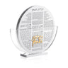 Round Bencher Set — lucite | Judaica Square Lakewood