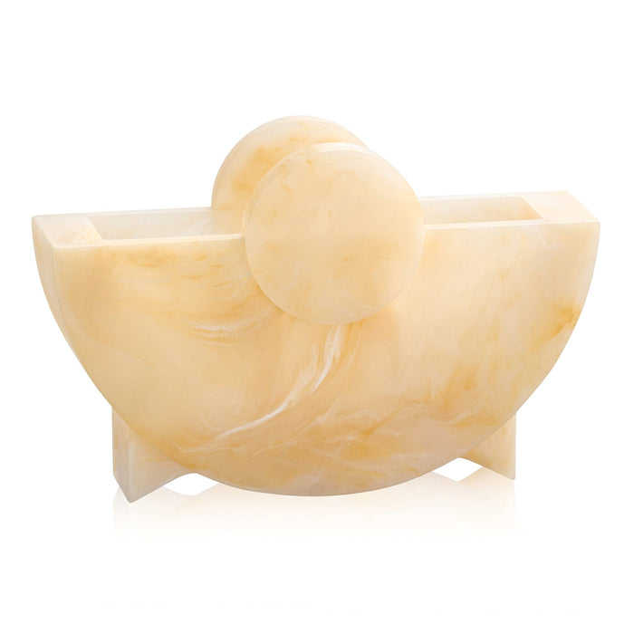 Round Resin Napkin Holder — Napkin Holder | Judaica Square Lakewood