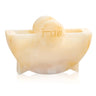 Round Shabbos Resin Napkin Holder — Napkin Holder | Judaica Square Lakewood