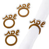 Shabbos Napkin Rings — lucite | Judaica Square Lakewood