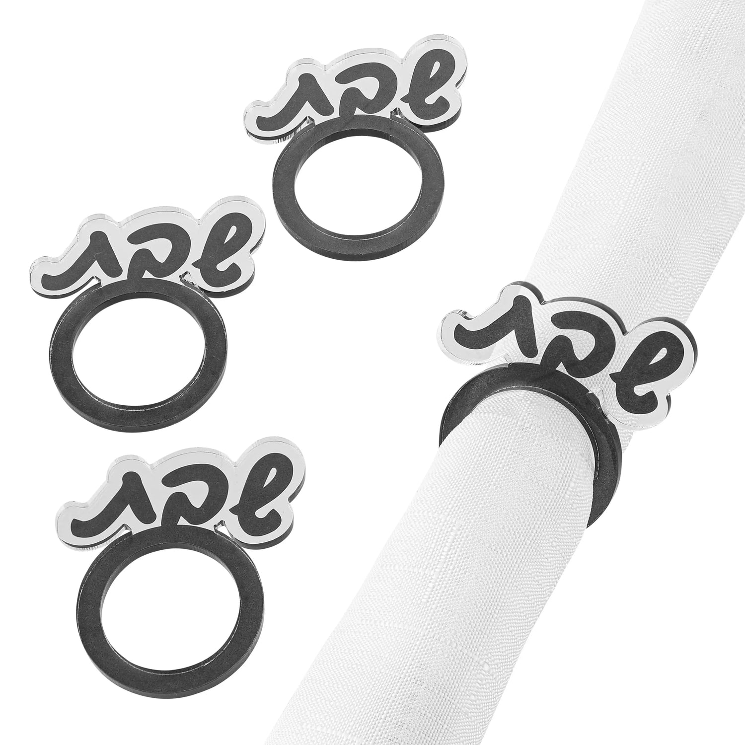 Shabbos Napkin Rings | Judaica Square Lakewood