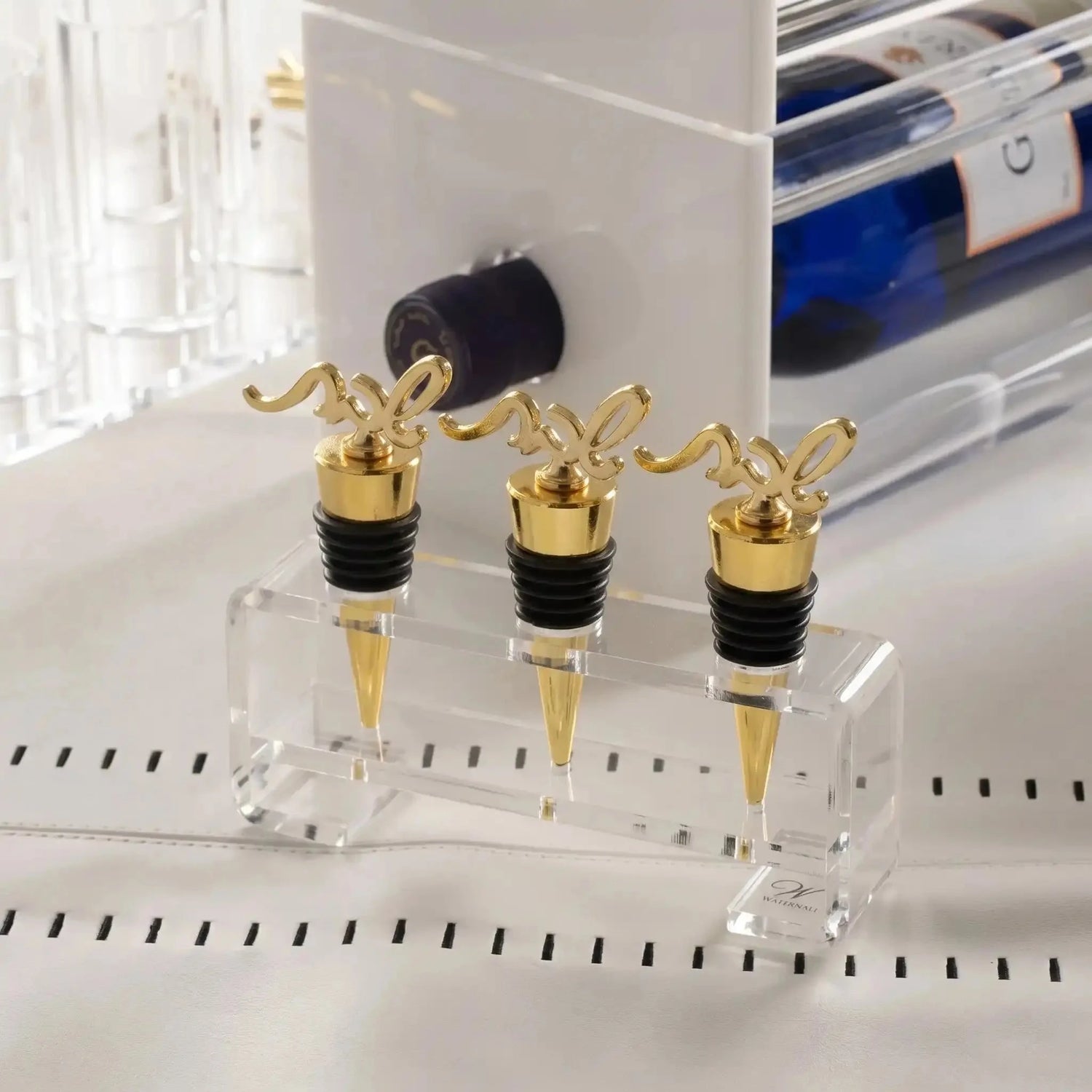 Shabbos Wine Stopper Set | Judaica Square Lakewood