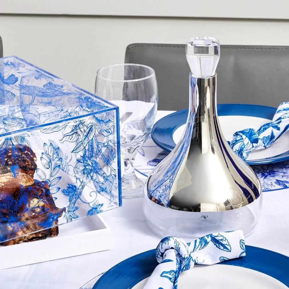 Shavuos French Toile 2024  Tablescape | Judaica Square Lakewood