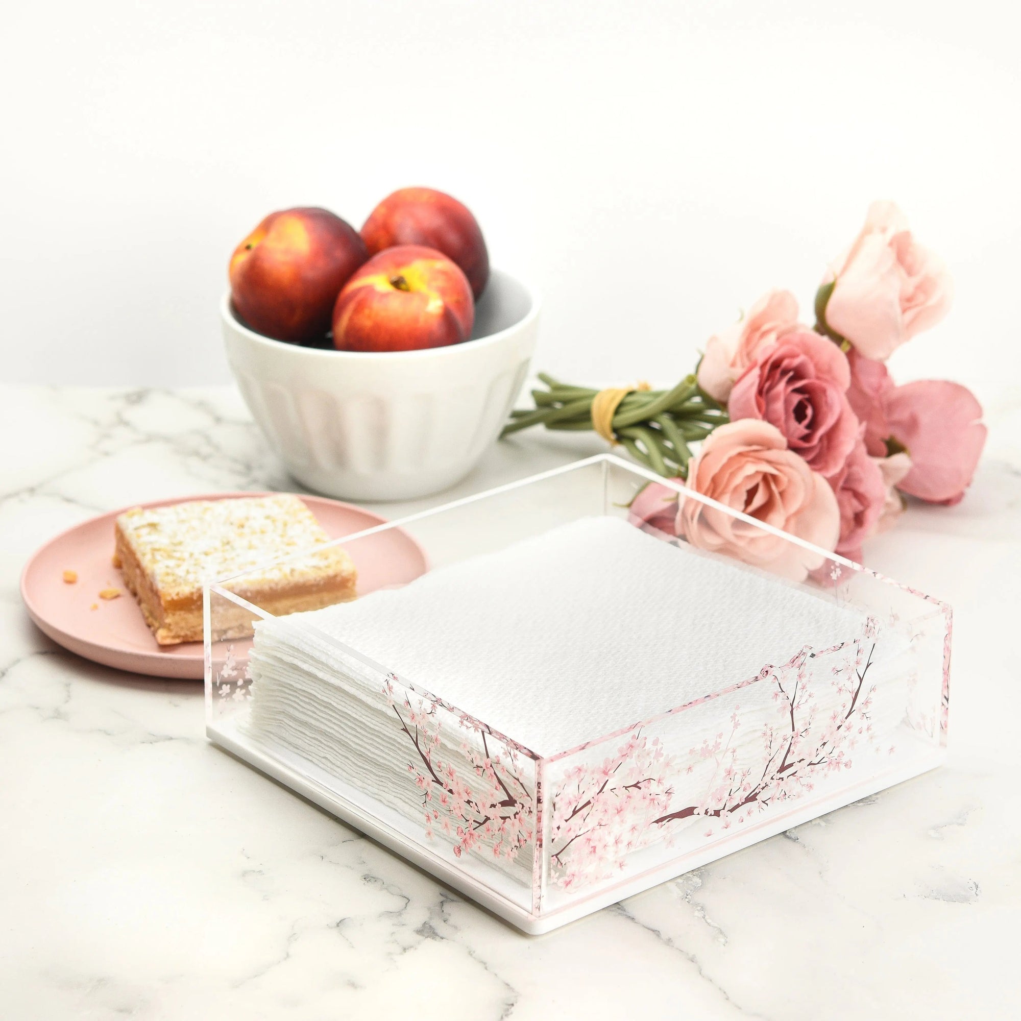 Shavuos Cherry Blossom 2025  Tablescape | Judaica Square Lakewood