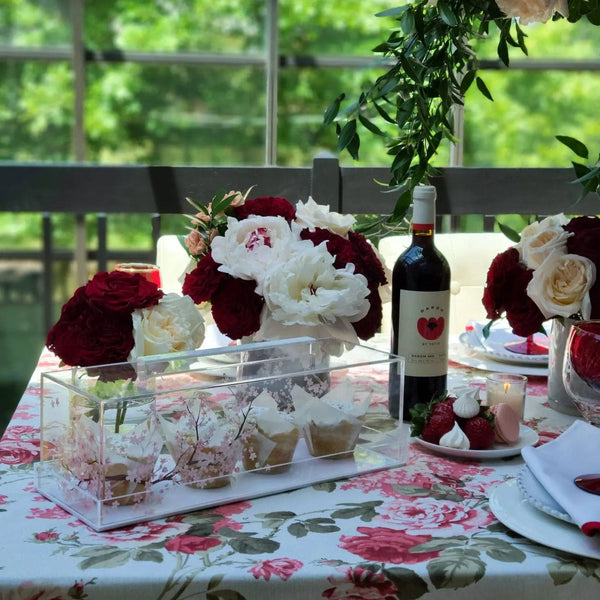 Shavuos Cherry Blossom 2025  Tablescape | Judaica Square Lakewood