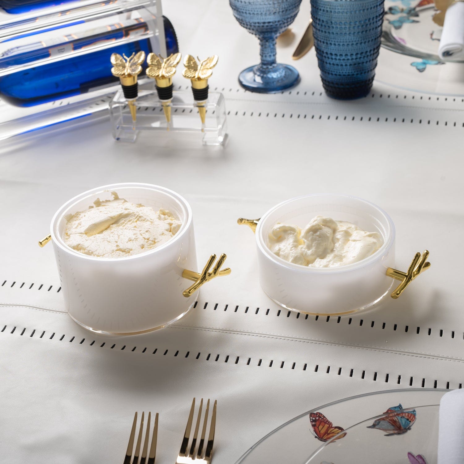 Shavuos Tablescape | Judaica Square Lakewood