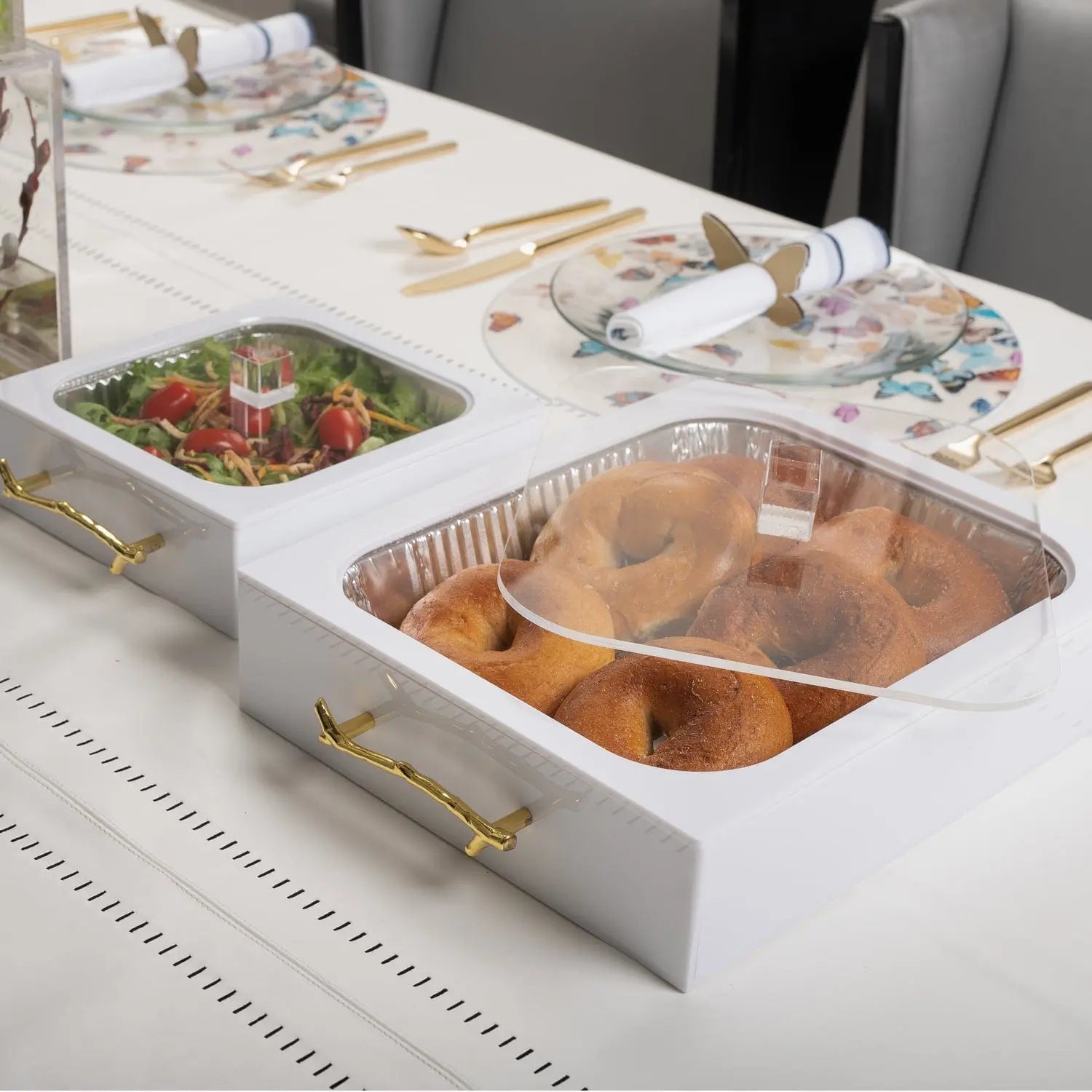 Shavuos Tablescape | Judaica Square Lakewood