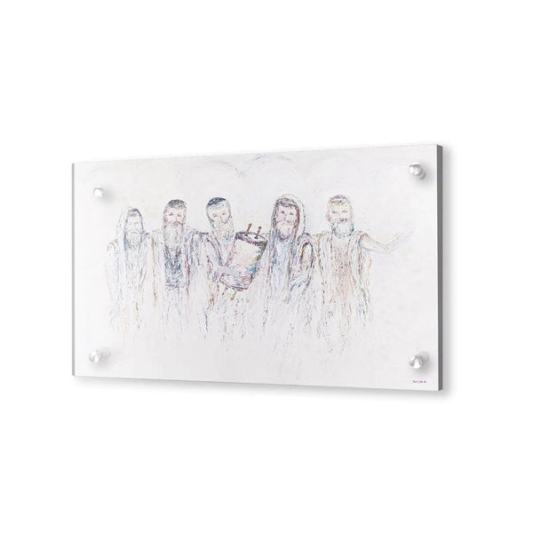 Shira Licht Simchas Torah Painting | Judaica Square Lakewood