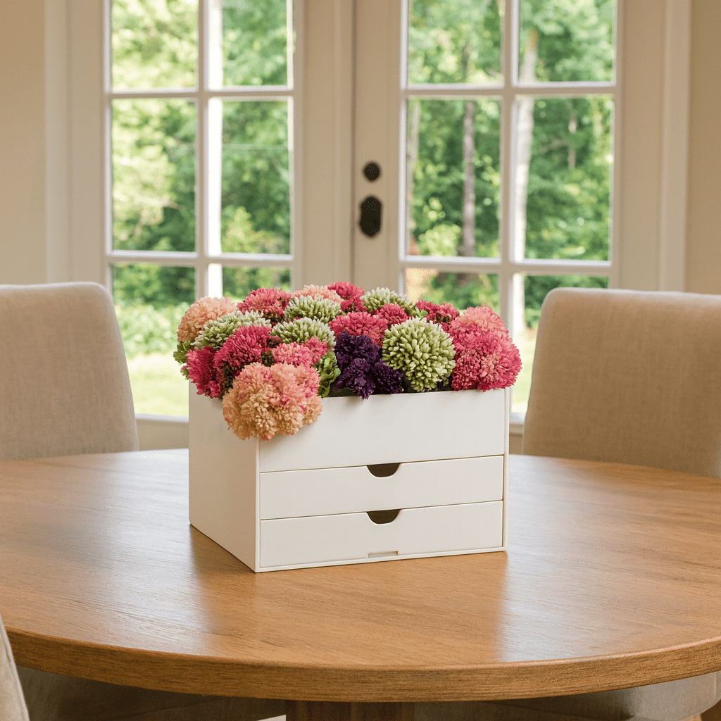 Bencher Vase Silverware Caddy | Judaica Square Lakewood