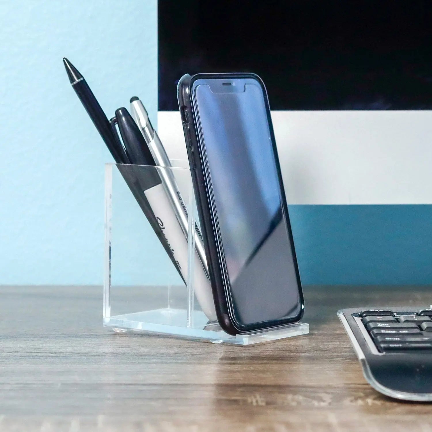 Single Pen/Phone Holder | Judaica Square Lakewood
