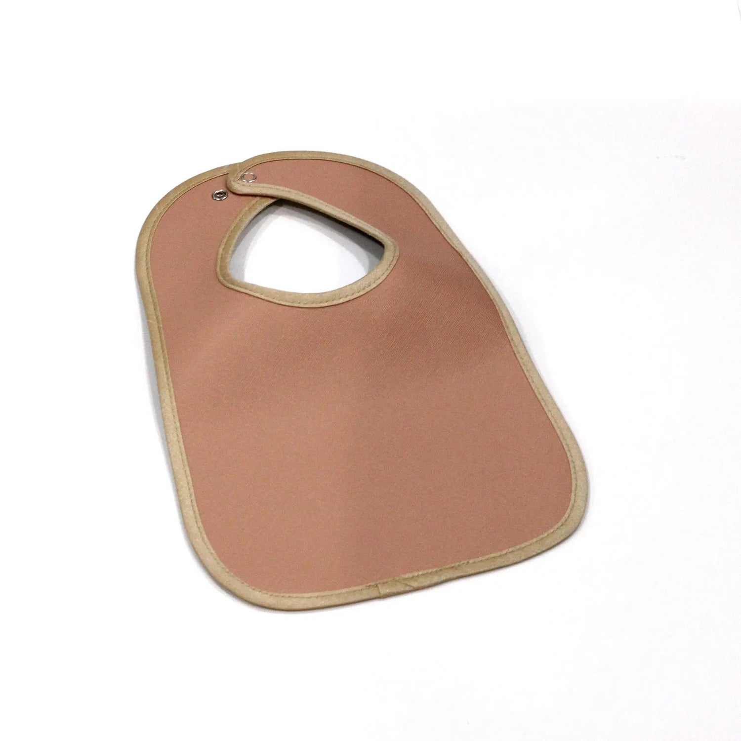 Smooth Bib — Leather Baby Bib (view 2) | Judaica Square Lakewood