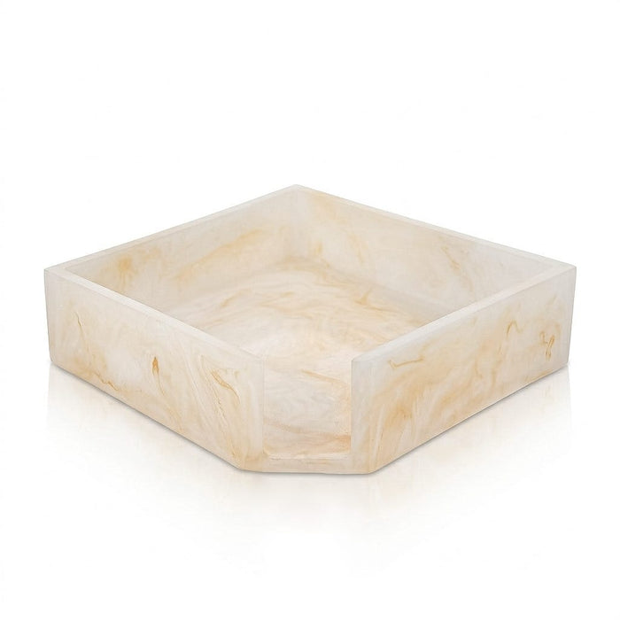 Square Resin Napkin Holder — Napkin Holder | Judaica Square Lakewood