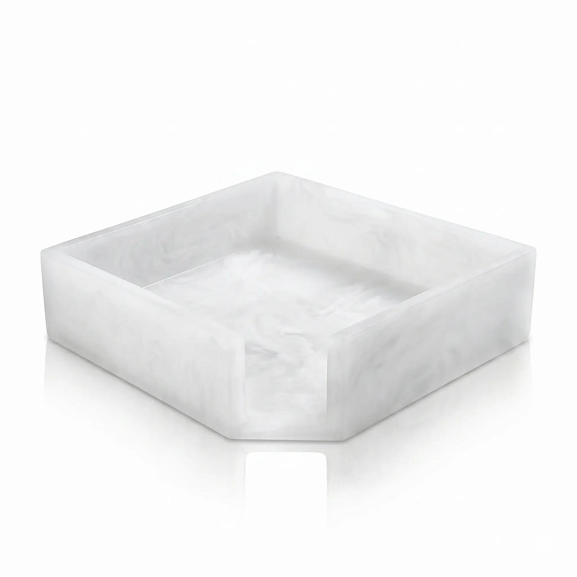 Square Resin Napkin Holder | Judaica Square Lakewood
