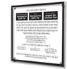 Square Traditional Al Hamichyah — lucite Wall Art | Judaica Square Lakewood