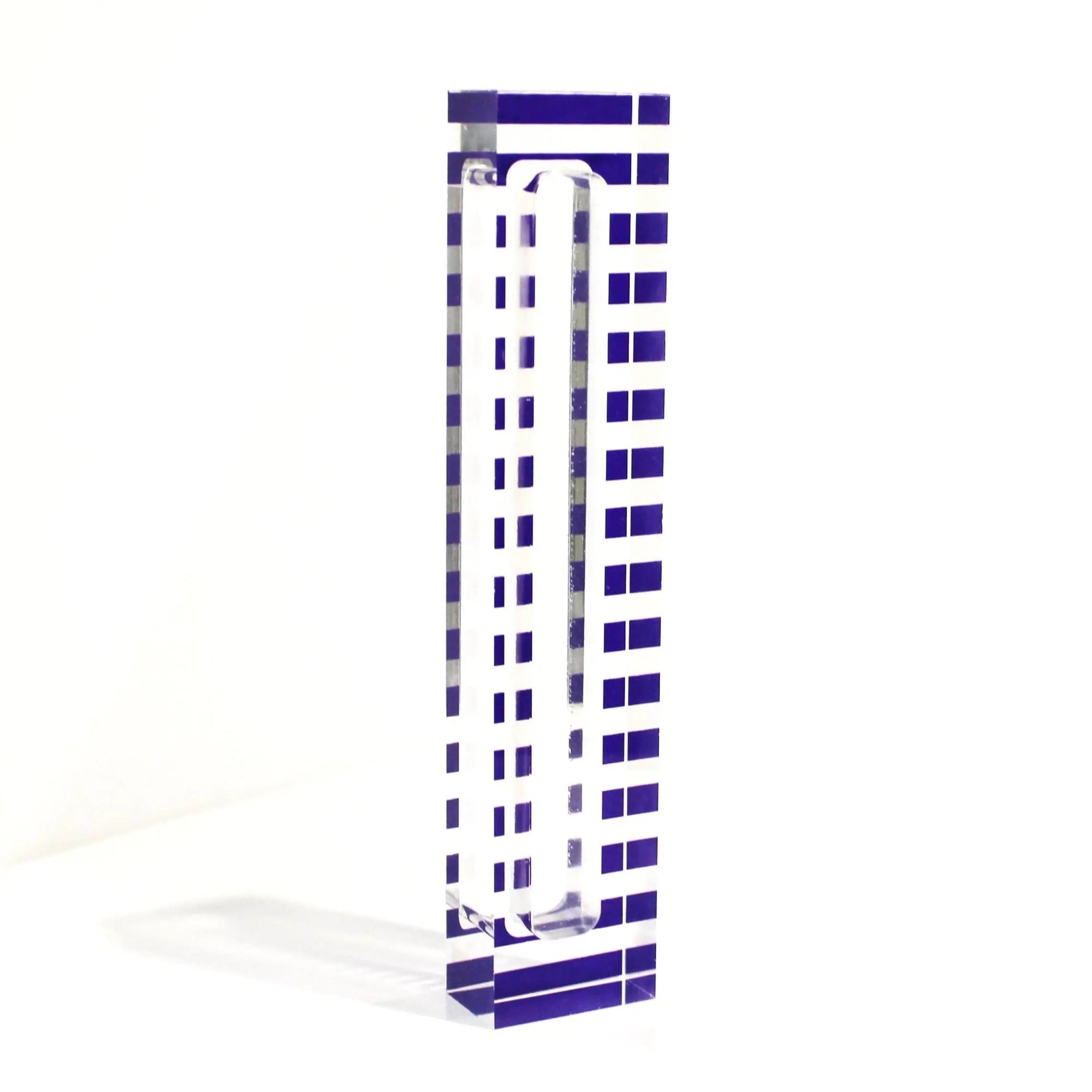Stripe Mezuzah Case | Judaica Square Lakewood