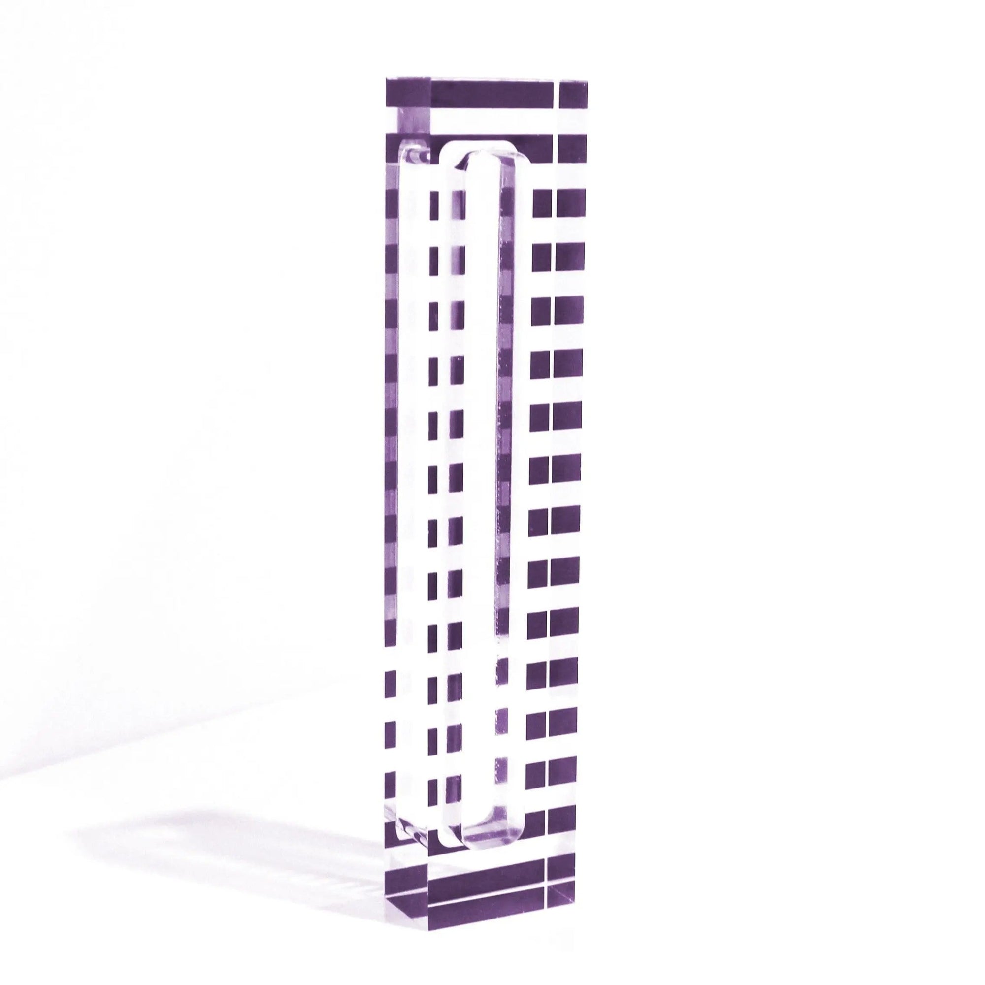 Stripe Mezuzah Case | Judaica Square Lakewood