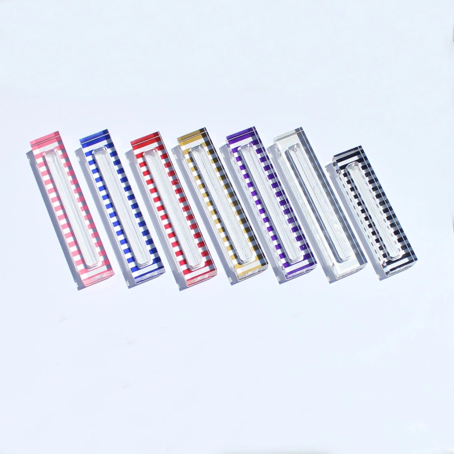 Stripe Mezuzah Case | Judaica Square Lakewood