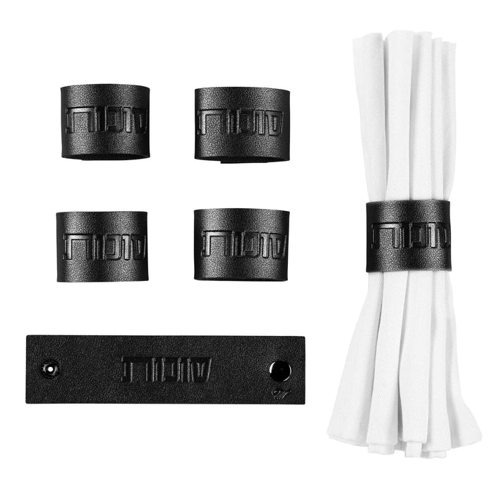 Sukkos Leather Napkin Wraps — Napkin Rings | Judaica Square Lakewood