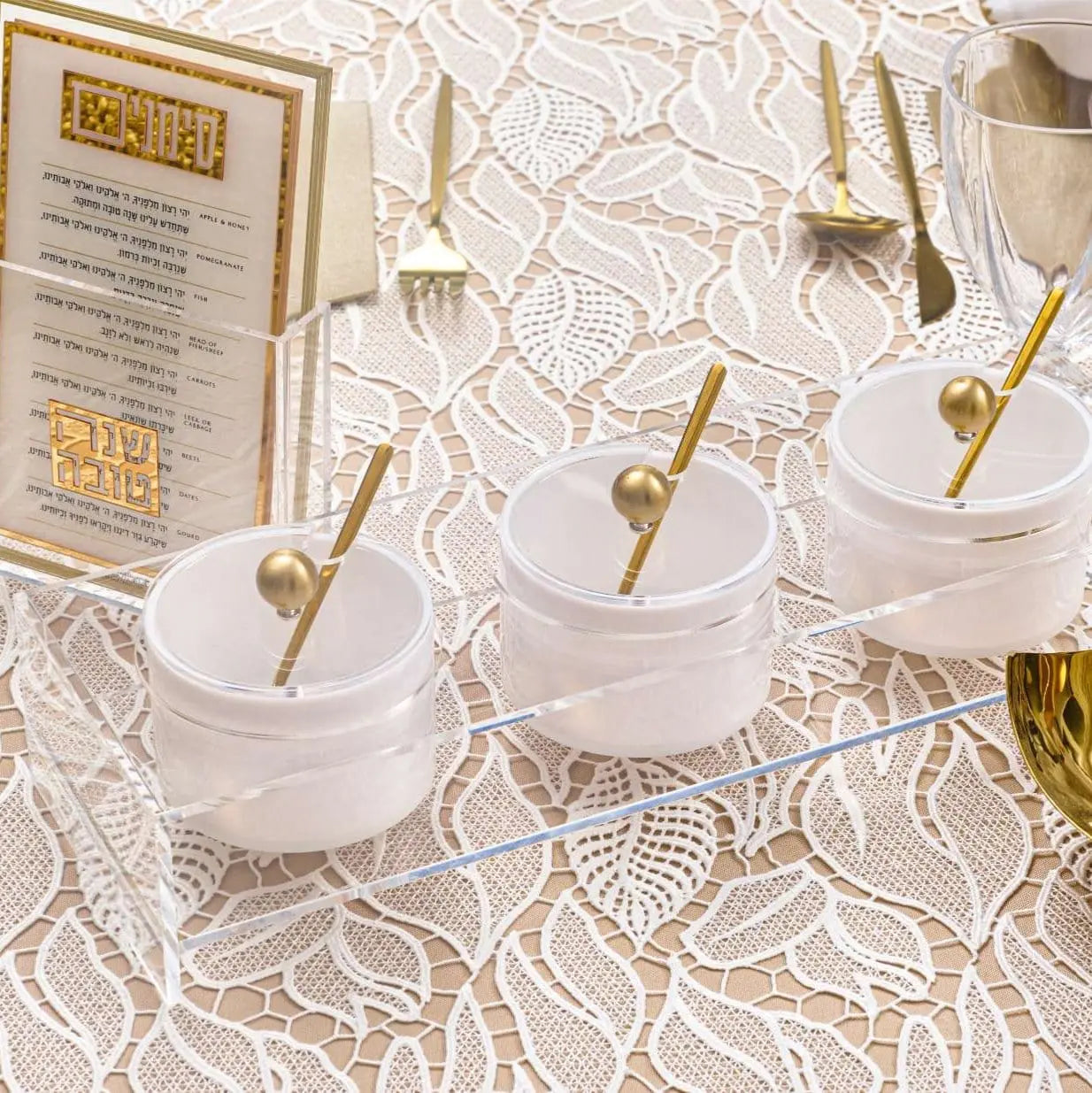 Suspended Dip Bowl Set | Judaica Square Lakewood