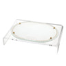 Suspended Marquesa Challah Board — lucite Tray | Judaica Square Lakewood