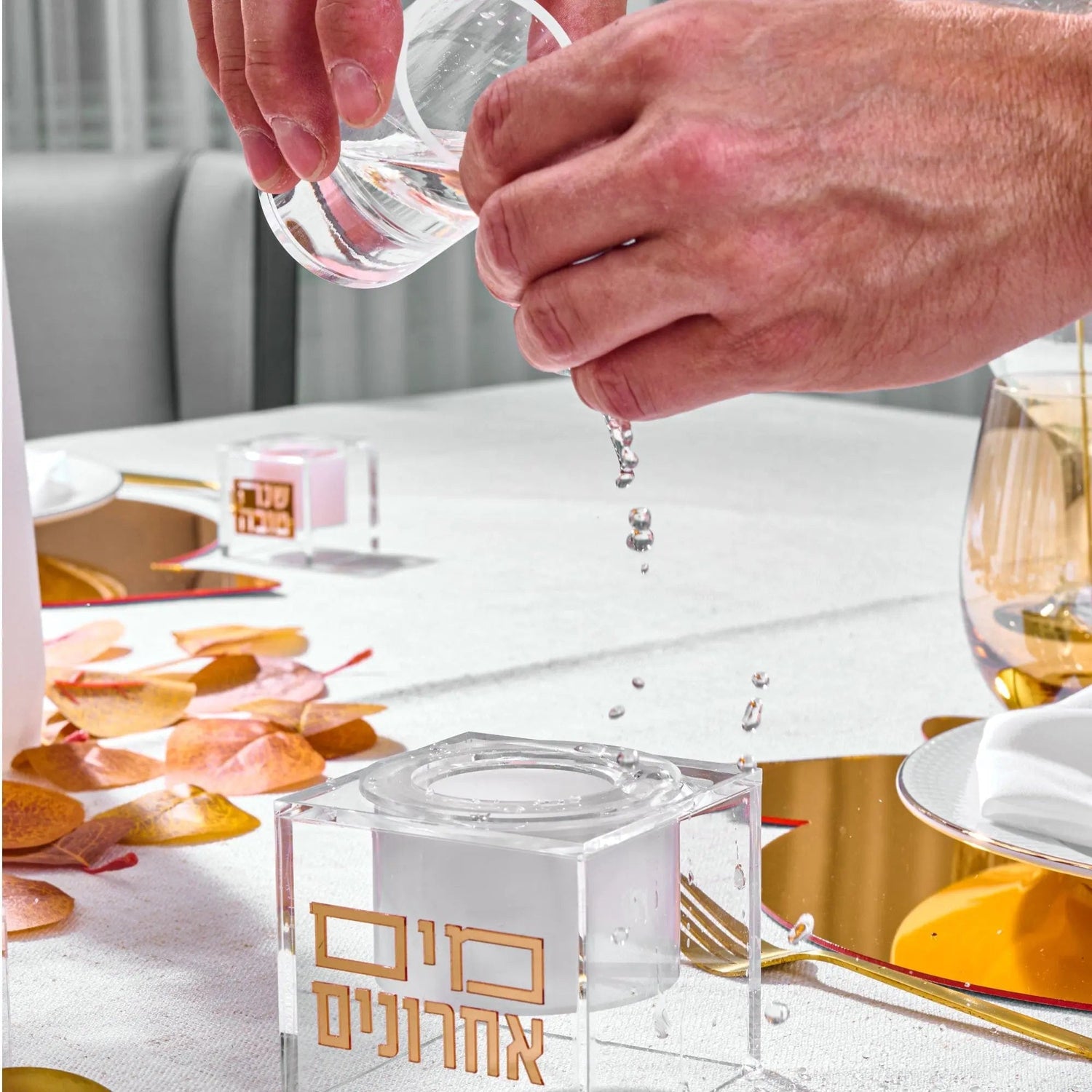 Suspended Mayim Achronim | Judaica Square Lakewood