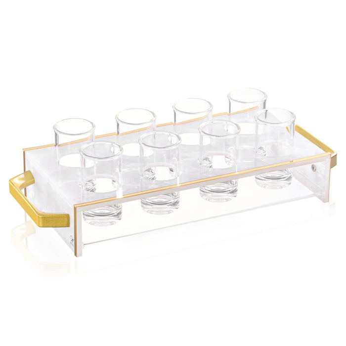 Suspended Pearlstone Liquor Set — Liquor Set | Judaica Square Lakewood