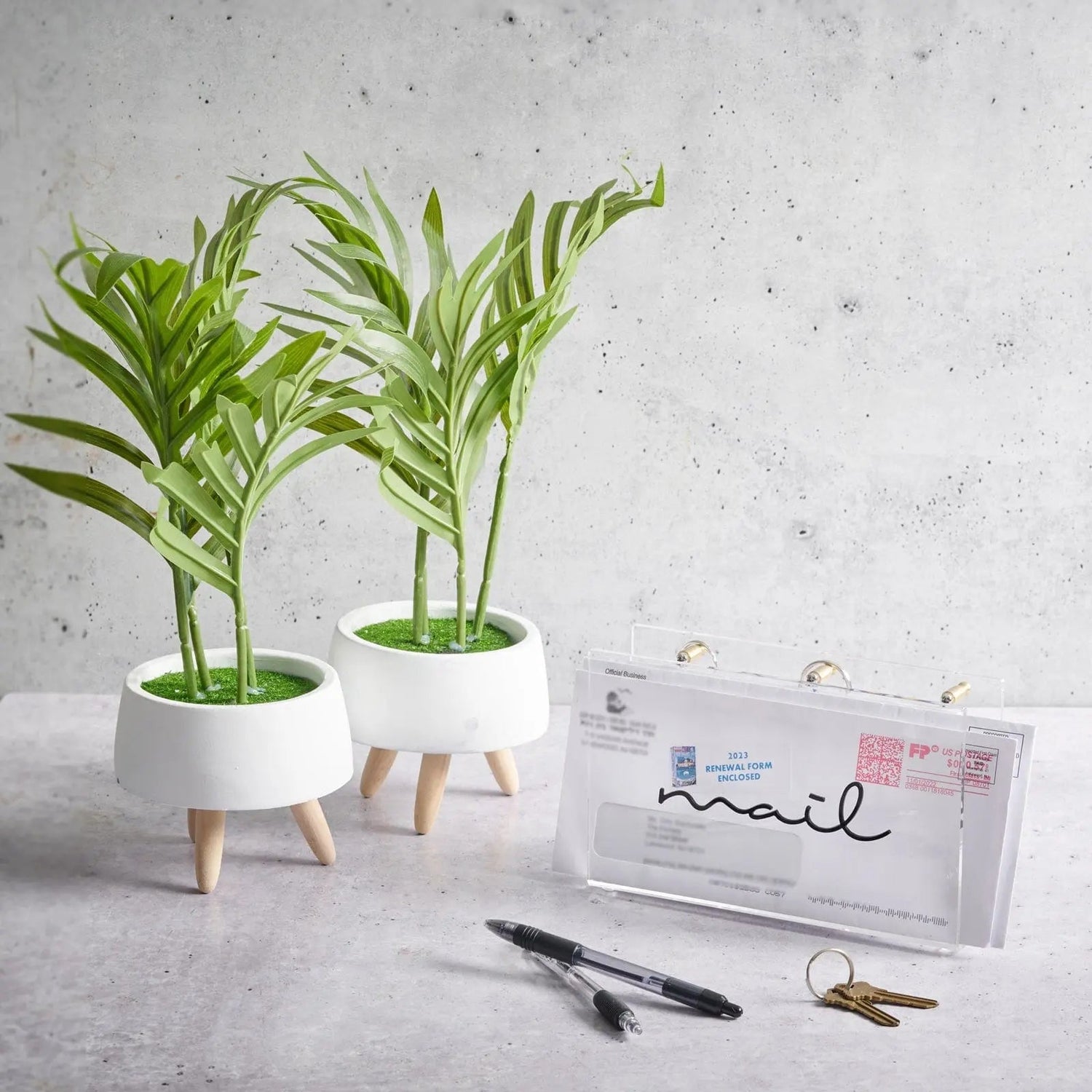 Tabletop Mail / Key Holder | Judaica Square Lakewood